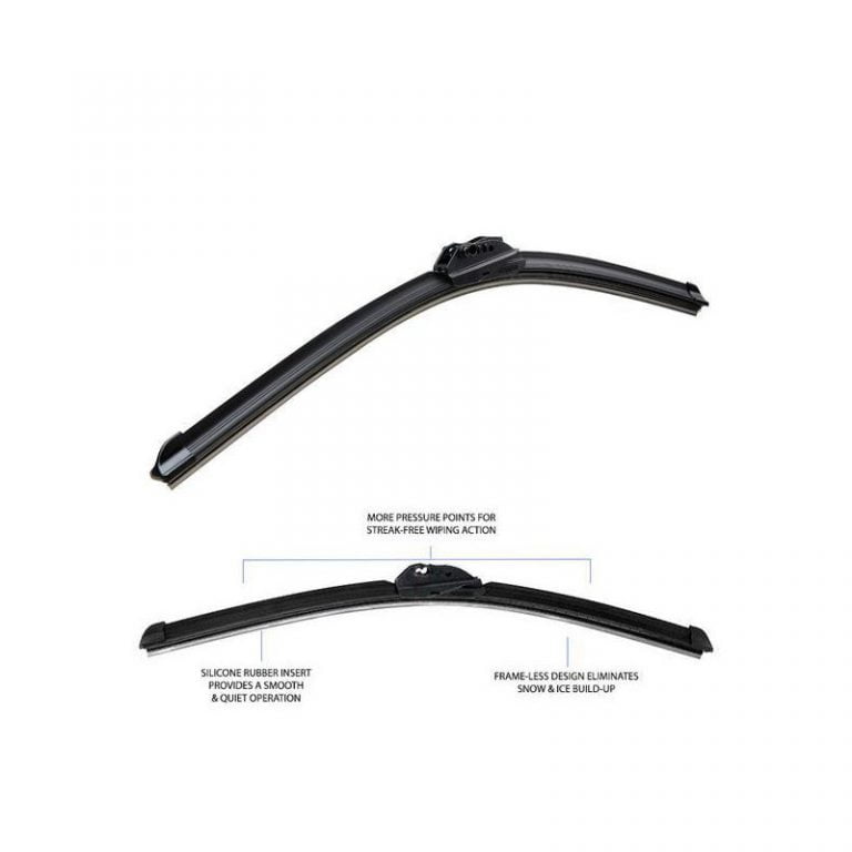 PIAA SiTech Flat Silicone Wiper Modern Frameless Design Shop LMEM