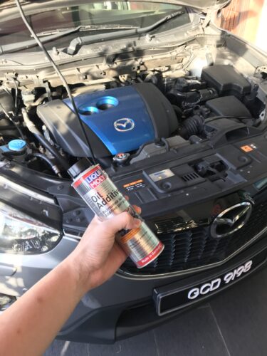 Oil Additive (300ml) - Engine wear protection+MoS2 Lube, forms high-load lubricating film on engine part for wear protection & fuel efficiency photo review