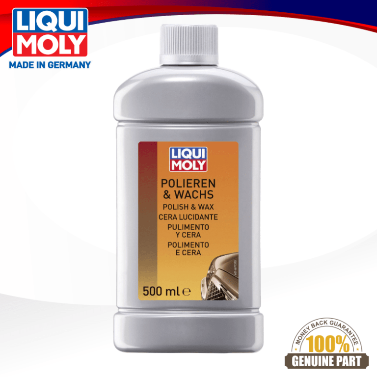 Car Polish & Wax (500ml) Single step for lasting sheen and protection
