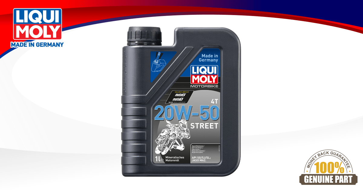 LIQUI MOLY Motorbike 4T 20W-50 Street Malaysia