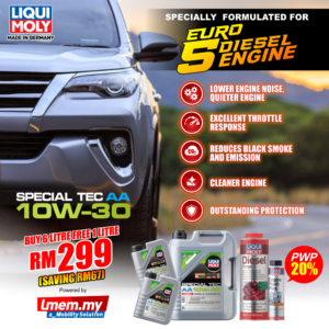 Liqui Moly Diesel Specialist Buy 6L FREE 1L Special Tec AA 10W30 engine oil