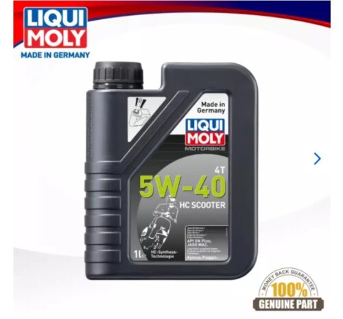 Motorbike 4T 5W40 HC Scooter Engine Oil (1 Liter) - Motorbike engine oil for better performance, lubrication and engine cleanliness + Wear protection photo review