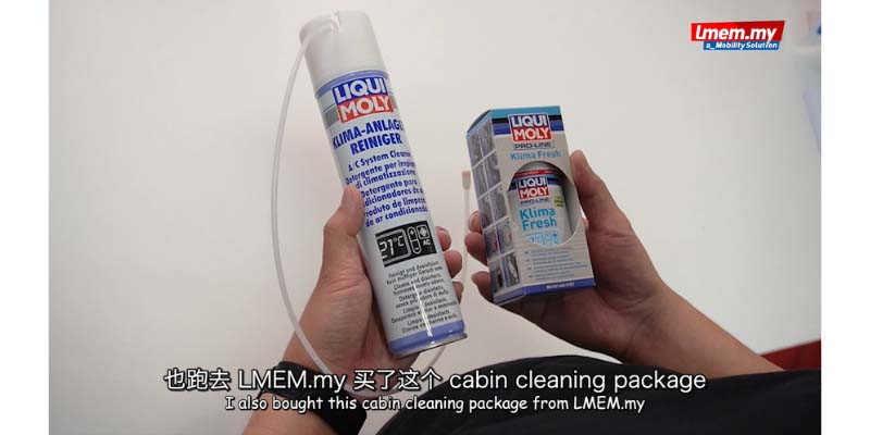 LIQUI MOLY Cabin Cleaning Package