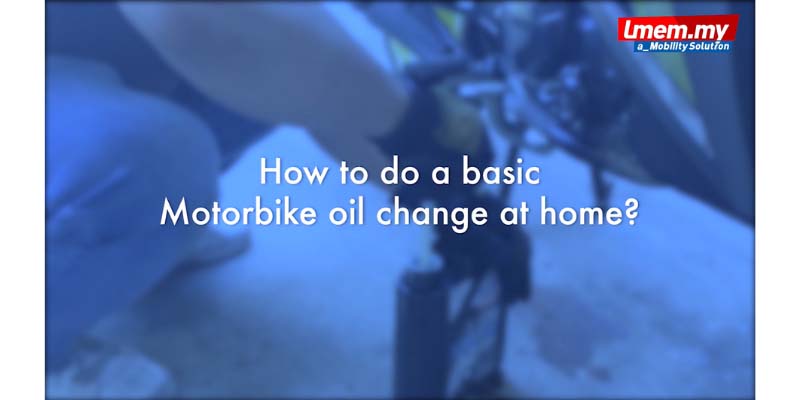 How to do a basic motorbike oil change at home