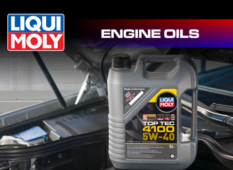 Liqui Moly Engine Oils for Passenger Car, Motorbike, Boat