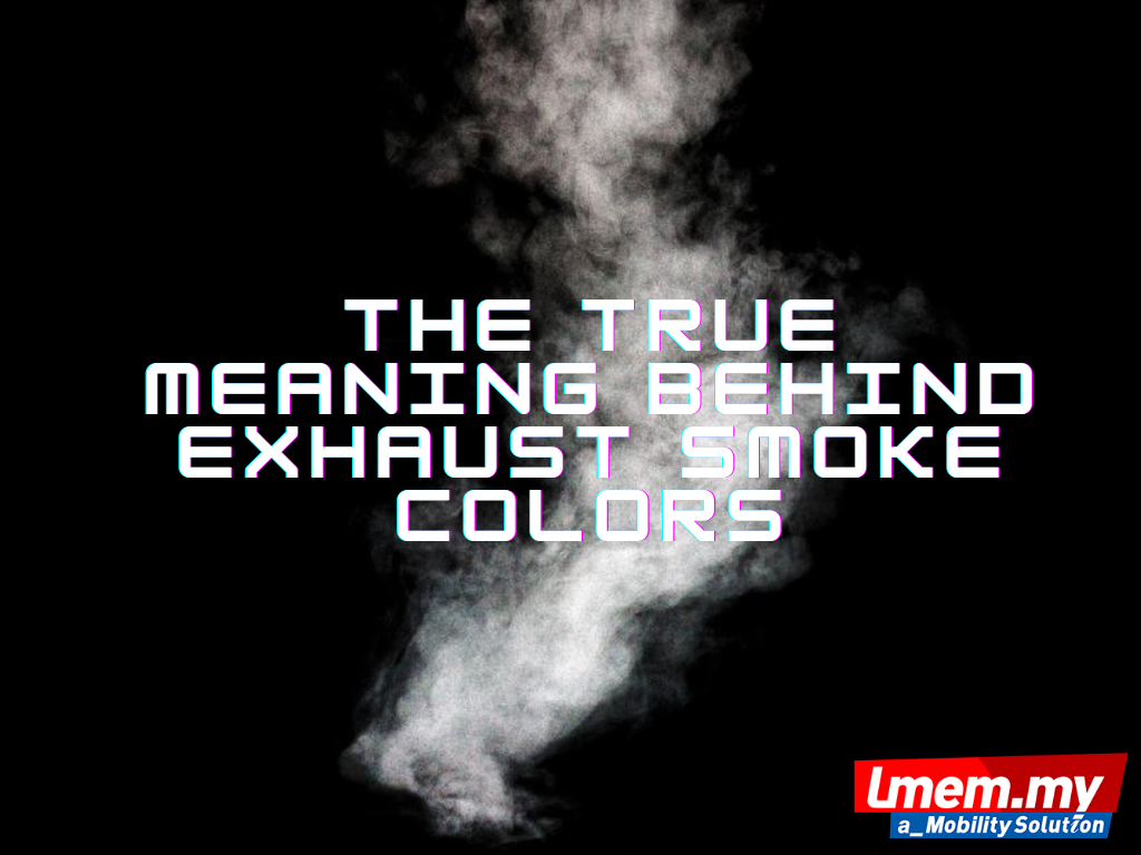 What does your car exhaust smoke color mean?