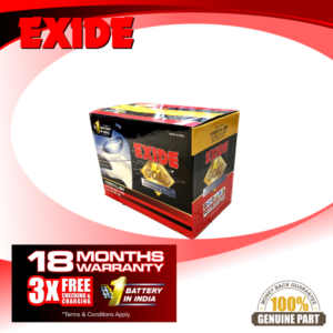 EXIDE Gold 105D31L-BH - India No.1 Battery - 18 Months Warranty - 3x Free Charging and Checking