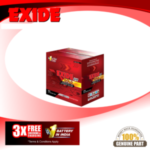 Exide Gold Q85L-BH (55D23) - India No.1 Battery - 12 Months Warranty - 3x Free Charging and Checking